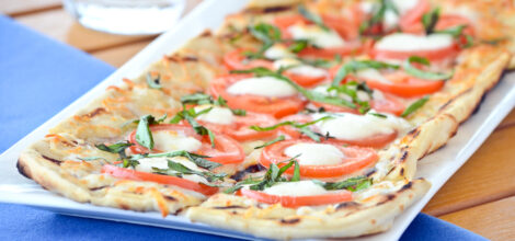 Breakwater food Grilled Pizza